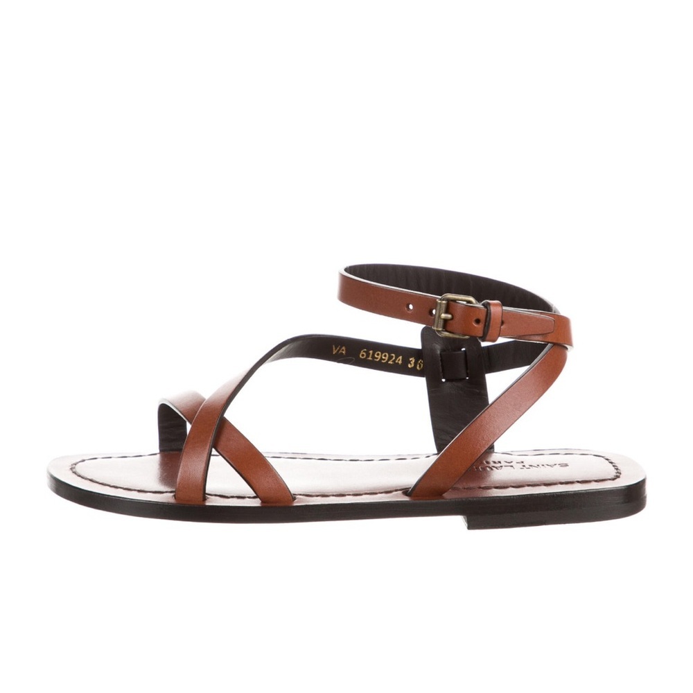 Authentic Saint Laurent Sandals. New. Come with box and two dust bags. - Picture 12 of 13